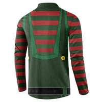 Christmas Elf Costume Button Sweatshirt Santa’s Little Helper Outfit - Wonder Print Shop