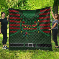 Christmas Elf Costume Quilt Santa’s Little Helper Outfit - Wonder Print Shop