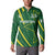 Pakistan Cricket Custom Button Sweatshirt Shaheen Falcon Go Champions LT9 - Wonder Print Shop