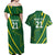 Pakistan Cricket Custom Couples Matching Off Shoulder Maxi Dress and Hawaiian Shirt Shaheen Falcon Go Champions LT9 - Wonder Print Shop