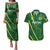 Pakistan Cricket Custom Couples Matching Puletasi and Hawaiian Shirt Shaheen Falcon Go Champions LT9 - Wonder Print Shop