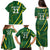 Pakistan Cricket Custom Family Matching Puletasi and Hawaiian Shirt Shaheen Falcon Go Champions - Wonder Print Shop