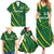 Pakistan Cricket Custom Family Matching Summer Maxi Dress and Hawaiian Shirt Shaheen Falcon Go Champions - Wonder Print Shop