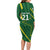 Pakistan Cricket Custom Long Sleeve Bodycon Dress Shaheen Falcon Go Champions - Wonder Print Shop