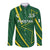 Pakistan Cricket Custom Long Sleeve Button Shirt Shaheen Falcon Go Champions - Wonder Print Shop