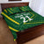 Pakistan Cricket Custom Quilt Bed Set Shaheen Falcon Go Champions