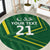 Pakistan Cricket Custom Round Carpet Shaheen Falcon Go Champions