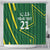 Pakistan Cricket Custom Shower Curtain Shaheen Falcon Go Champions