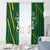 Pakistan Cricket Custom Window Curtain Shaheen Falcon Go Champions