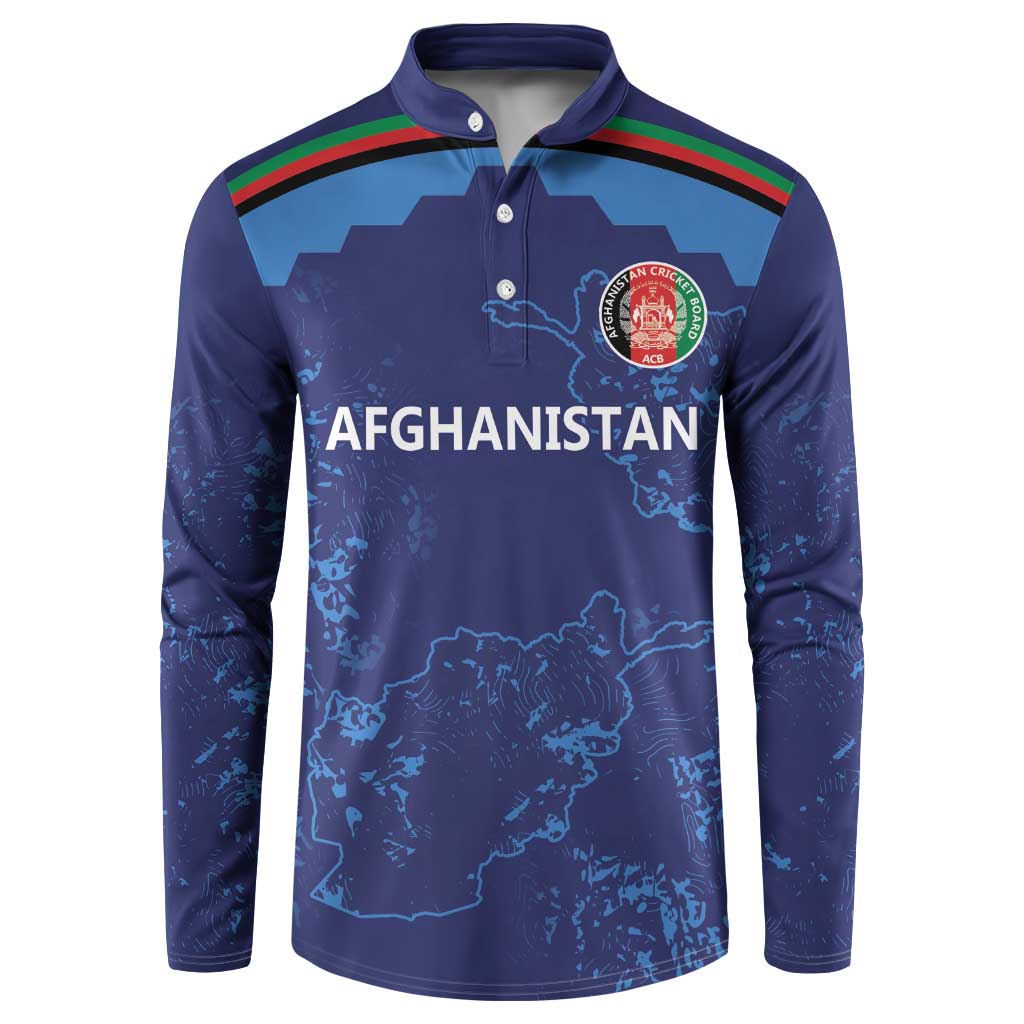 Afghan Atalans Cricket Custom Button Sweatshirt Afghanistan Map with Sporty Style LT9 - Wonder Print Shop