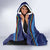 Afghan Atalans Cricket Custom Hooded Blanket Afghanistan Map with Sporty Style