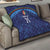 Afghan Atalans Cricket Custom Quilt Afghanistan Map with Sporty Style - Wonder Print Shop