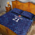 Afghan Atalans Cricket Custom Quilt Bed Set Afghanistan Map with Sporty Style - Wonder Print Shop