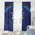 Afghan Atalans Cricket Custom Window Curtain Afghanistan Map with Sporty Style - Wonder Print Shop