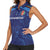 Afghan Atalans Cricket Custom Women Sleeveless Polo Shirt Afghanistan Map with Sporty Style - Wonder Print Shop