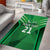 Pakistan Cricket Custom Area Rug The Green Shirts with Sporty Pattern LT9 - Wonder Print Shop