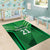 Pakistan Cricket Custom Area Rug The Green Shirts with Sporty Pattern LT9 - Wonder Print Shop