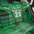 Pakistan Cricket Custom Back Car Seat Cover The Green Shirts with Sporty Pattern LT9 - Wonder Print Shop