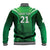 Pakistan Cricket Custom Baseball Jacket The Green Shirts with Sporty Pattern LT9 - Wonder Print Shop