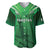 Pakistan Cricket Custom Baseball Jersey The Green Shirts with Sporty Pattern LT9 - Wonder Print Shop