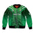 Pakistan Cricket Custom Bomber Jacket The Green Shirts with Sporty Pattern LT9 - Wonder Print Shop