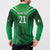 Pakistan Cricket Custom Button Sweatshirt The Green Shirts with Sporty Pattern LT9 - Wonder Print Shop