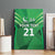 Pakistan Cricket Custom Canvas Wall Art The Green Shirts with Sporty Pattern LT9 - Wonder Print Shop