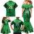 Pakistan Cricket Custom Family Matching Mermaid Dress and Hawaiian Shirt The Green Shirts with Sporty Pattern LT9 - Wonder Print Shop