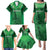 Pakistan Cricket Custom Family Matching Puletasi and Hawaiian Shirt The Green Shirts with Sporty Pattern - Wonder Print Shop