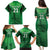 Pakistan Cricket Custom Family Matching Puletasi and Hawaiian Shirt The Green Shirts with Sporty Pattern - Wonder Print Shop