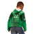 Pakistan Cricket Custom Kid Hoodie The Green Shirts with Sporty Pattern - Wonder Print Shop