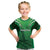 Pakistan Cricket Custom Kid T Shirt The Green Shirts with Sporty Pattern - Wonder Print Shop