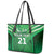 Pakistan Cricket Custom Leather Tote Bag The Green Shirts with Sporty Pattern - Wonder Print Shop