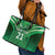 Pakistan Cricket Custom Leather Tote Bag The Green Shirts with Sporty Pattern - Wonder Print Shop