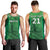 Pakistan Cricket Custom Men Tank Top The Green Shirts with Sporty Pattern