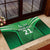 Pakistan Cricket Custom Rubber Doormat The Green Shirts with Sporty Pattern