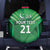 Pakistan Cricket Custom Spare Tire Cover The Green Shirts with Sporty Pattern