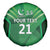 Pakistan Cricket Custom Spare Tire Cover The Green Shirts with Sporty Pattern