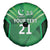 Pakistan Cricket Custom Spare Tire Cover The Green Shirts with Sporty Pattern