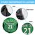 Pakistan Cricket Custom Spare Tire Cover The Green Shirts with Sporty Pattern