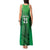 Pakistan Cricket Custom Tank Maxi Dress The Green Shirts with Sporty Pattern