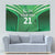 Pakistan Cricket Custom Tapestry The Green Shirts with Sporty Pattern