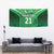 Pakistan Cricket Custom Tapestry The Green Shirts with Sporty Pattern