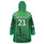 Pakistan Cricket Custom Wearable Blanket Hoodie The Green Shirts with Sporty Pattern - Wonder Print Shop