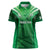 Pakistan Cricket Custom Women Polo Shirt The Green Shirts with Sporty Pattern - Wonder Print Shop