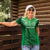 Pakistan Cricket Custom Women Polo Shirt The Green Shirts with Sporty Pattern - Wonder Print Shop