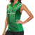 Pakistan Cricket Custom Women Sleeveless Polo Shirt The Green Shirts with Sporty Pattern