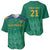 South Africa Cricket Custom Baseball Jersey Proteas Green LT9 - Wonder Print Shop