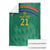 South Africa Cricket Custom Blanket Proteas Green