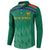 South Africa Cricket Custom Button Sweatshirt Proteas Green LT9 - Wonder Print Shop